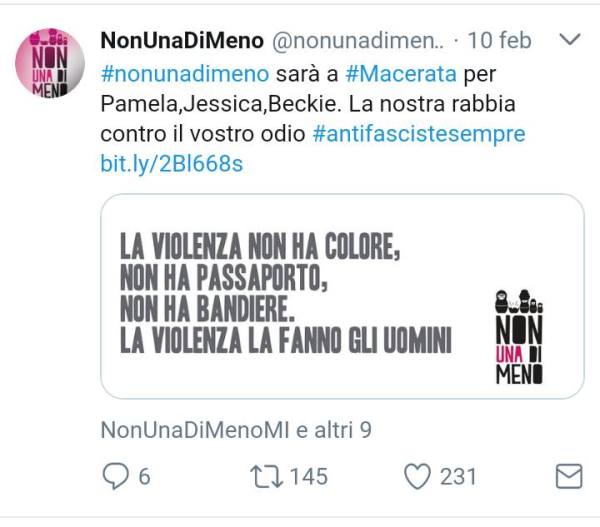 non una di men